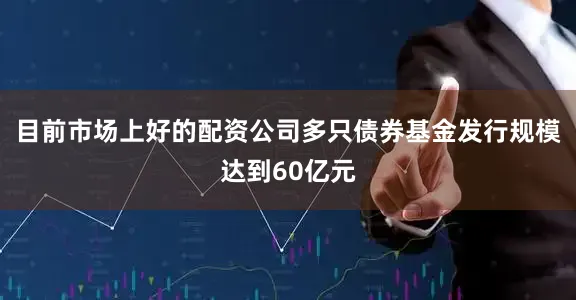 目前市场上好的配资公司多只债券基金发行规模达到60亿元