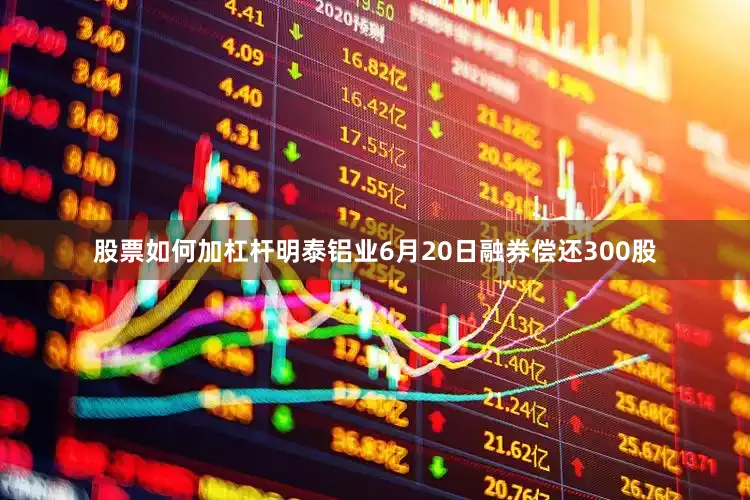 股票如何加杠杆明泰铝业6月20日融券偿还300股